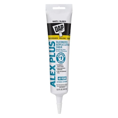 ALEX PLUS All Purpose Acrylic Latex Caulk Plus Silicone | DAP Global