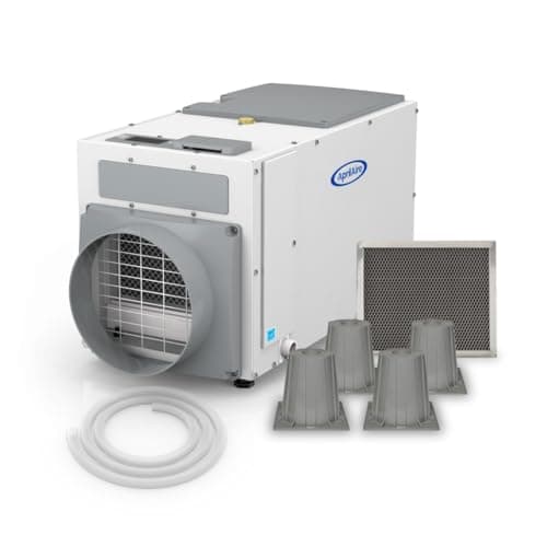 Aprilaire E100 Pro Dehumidifier Bundle, 100 Pint, Whole Home, 5,500 sq ...