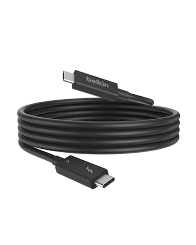 สายชาร์จ Belkin ThunderBolt 4 Cable 2M (INZ002bt2MBK) Black