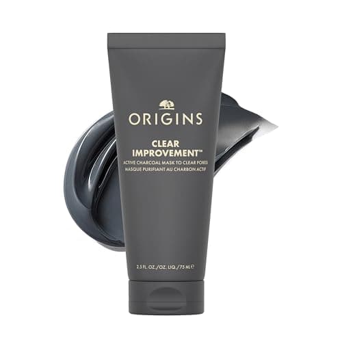 Mascarilla Origins Clear Improvement de carbón activo