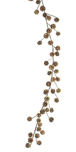 Natural Pine Cone Garland By Country Heart | notonthehighstreet.com