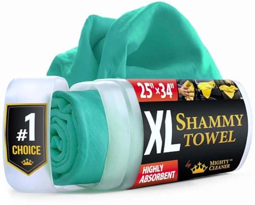 Idemeet 26"x17" Absorbent Car Drying Towels, Chamois Cloths, Car Shammy ...