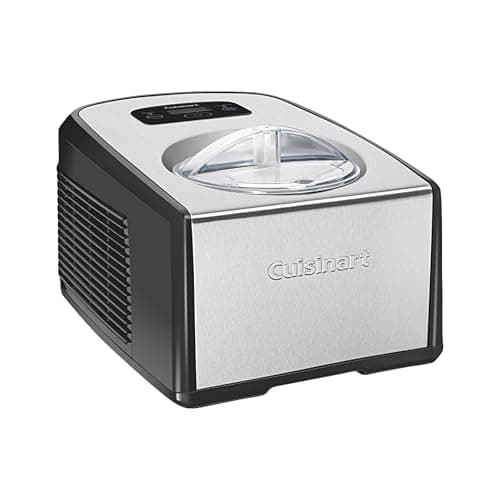 Cuisinart ICE100 Electric Compressor Ice Cream and Gelato Maker ...