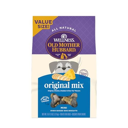 Old Mother Hubbard Liv’R’Crunch CLASSIC Oven-baked MINI Dog Biscuits ...