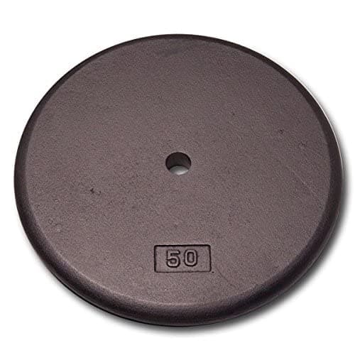 Body-Solid Cast Iron Standard Plates, from 1.25 to 50 lb. RPB