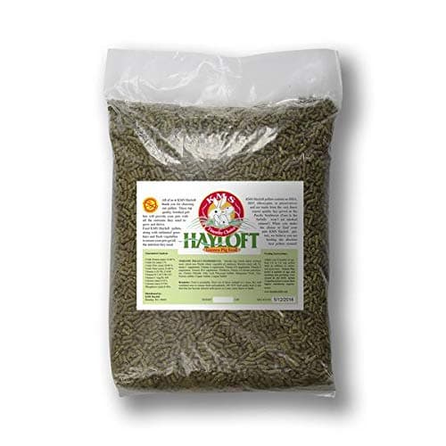 Buy KMS Hayloft Timothy Choice Pellets Guinea Pig and Rabbit Food (5 lb ...