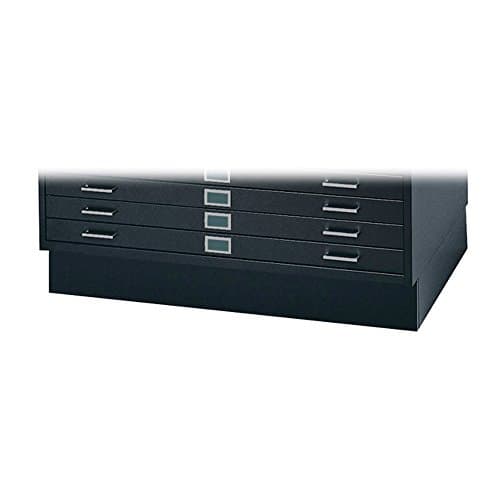 5-Drawer Steel Flat File for 24" x 36" Documents 4994 By Safco