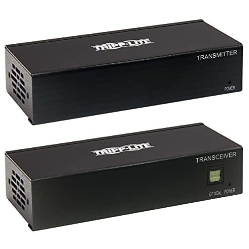 Tripp Lite DisplayPort Over IP Receiver/Extender Cat5 / Cat6 with RS-232 Serial & IR Control 1080p 100M TAA (B160-100-DPSI)