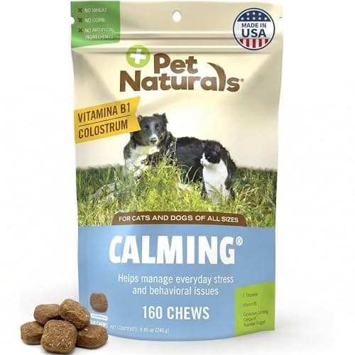 Pet Naturals Relax & Calming Chews for Medium & Large Dogs, Stress ...