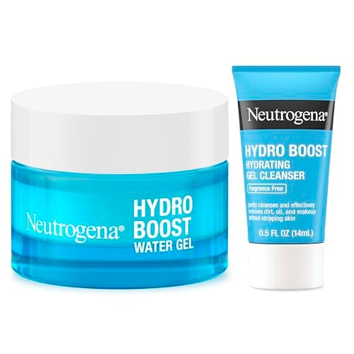 Neutrogena Hydro Boost Gel Cream Face Moisturizer - Oil-Free Facial Cream with Hyaluronic Acid for Dry Skin - Lightweight, Non-Comedogenic Daily Hydrating Formula, 47mL