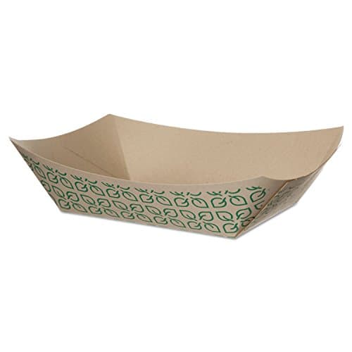 Eco-Products Sugarcane White Tray - 8.5" x 6" x 1" - EP-MP2D - 400/Case ...