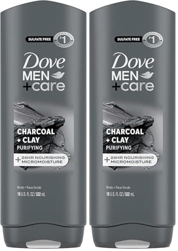 Dove Men+Care Elements Charcoal + Clay Body Wash