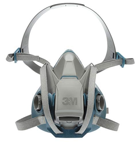 3M 6502QL Rugged Comfort Quick Latch Half Facepiece Reusable Respirator ...