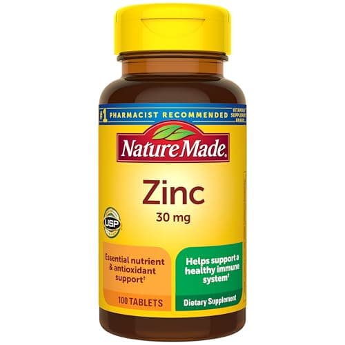 Nature Made Zinc 30 Mg - Supplement.lk