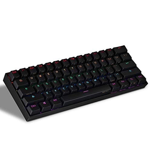 Amazon.com: ANNE PRO 2D, 60% Wired/Wireless Mechanical Keyboard ...