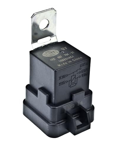 HELLA 007794311 12V 20/40 Amp SPDT RES Relay with Weatherproof Bracket