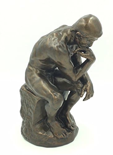 Thinker Man Statue I Museum Replica I Rodins the Thinker Man Sculpture ...