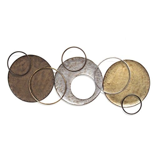 Stratton Home Decor Geometric Metal Wall Art