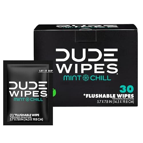DUDE Wipes On-The-Go Deodorant Wipes