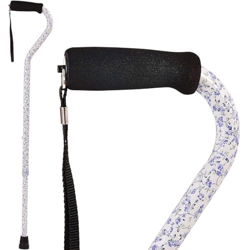HealthSmart DMI Lightweight Aluminum Offset Cane