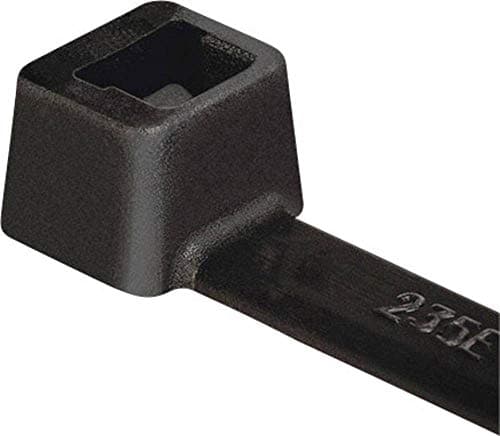 HellermannTyton 111-15609 11-15609 T150M-PA66HS-BK Cable Ties Black