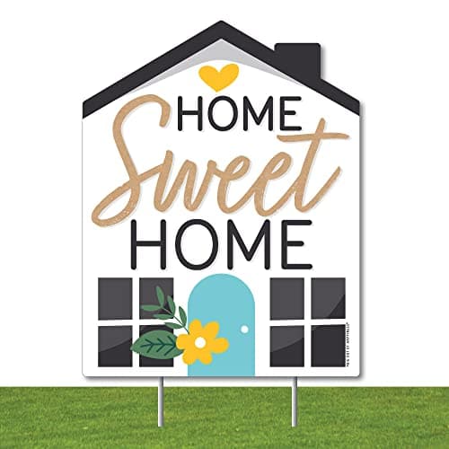 Big Dot of Happiness Patriotic Welcome Home - Yard Sign Outdoor Lawn ...