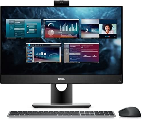 Dell Optiplex 7000 7490 AIO All in ONE (2021) | 23.8" FHD | Core i7-128GB SSD Hard Drive - 8GB RAM | 8 Cores @ 4.9 GHz Win 11 Home (Renewed)