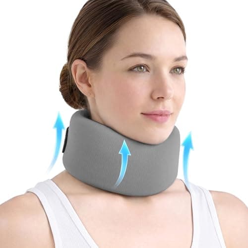 Adjustable Neck Brace for Neck Pain Relief - Foam Ce…