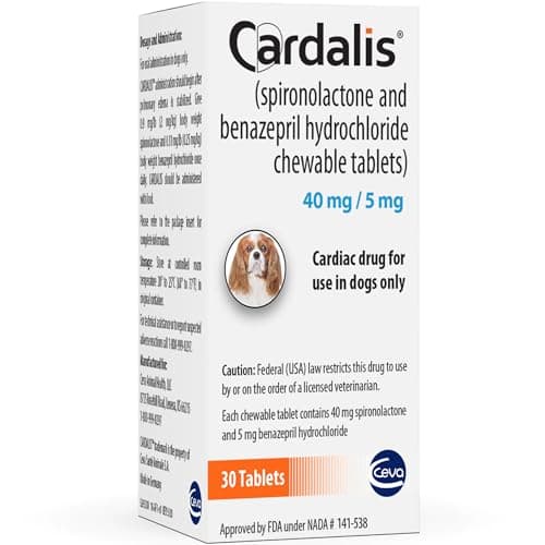 Cardalis Chewable Tablet prescribed for dogs.