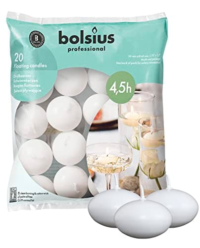 Bolsius Floating Candles White