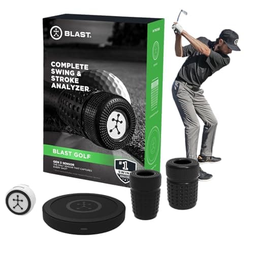 Blast Motion Blast Golf Swing and Stroke Analyzer