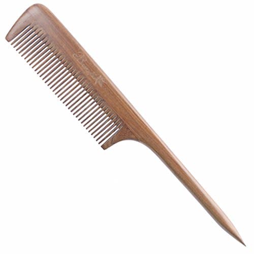 Breezelike No Static Fine Tooth Sandalwood Comb