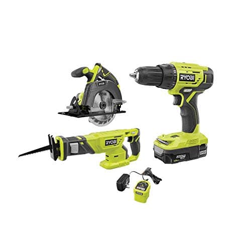 Ryobi ONE+ 18 V ensemble d outils sans fil lithium-ion