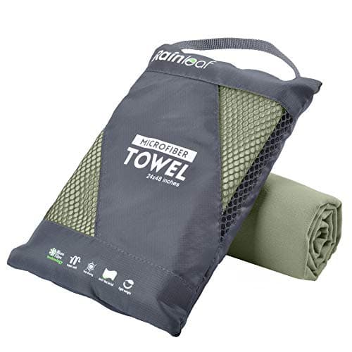Amazon.com: Rainleaf 2 Pack Microfiber Towel, Quick Dry Towel, Super ...