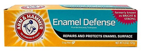 ARM & HAMMER Truly Radiant Whitening & Enamel Strengthening Toothpaste Fresh Mint 4.3oz - 2 Pack