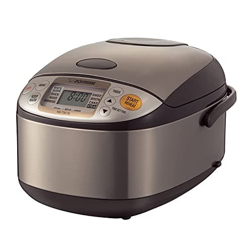 Zojirushi NS-TSC10 Micom Rice Cooker and Warmer, 5.5 cups, Uncooked ...
