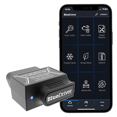 BlueDriver Pro OBD2 Bluetooth Car Diagnostic Scan Tool and Code Reader ...