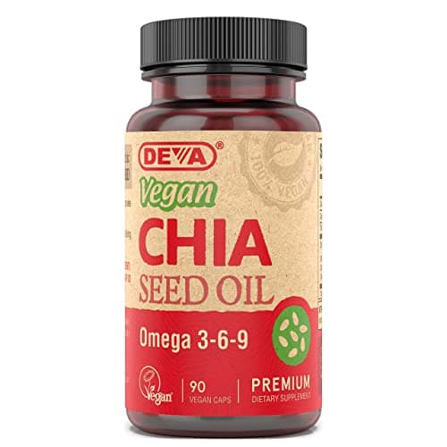 Deva Vegan Chia Seed Oil Capsules