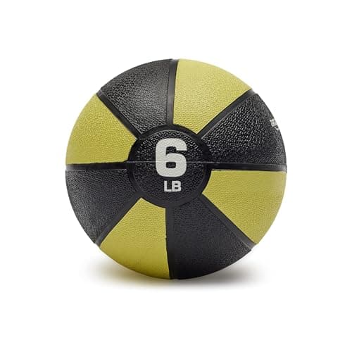 Amazon Basics Weighted Medicine Ball, 4.5 Kilograms, Blue/Black