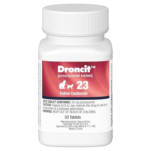 Droncit® Tablets for Cats and Dogs - Tapeworm Treatment