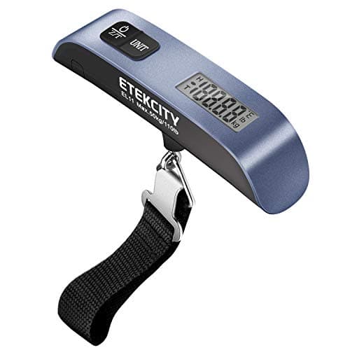 Etekcity Digital Hanging Luggage Scale, Portable Handheld Baggage Scale ...