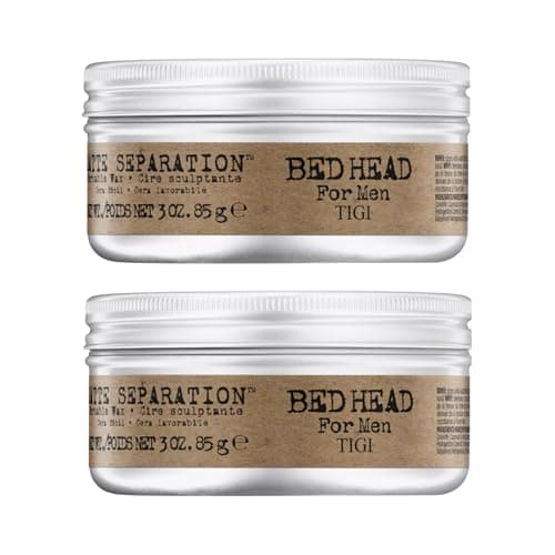 Bed Head B For Men Matte Separation Workable Wax by TIGI for Men - 3 oz Wax