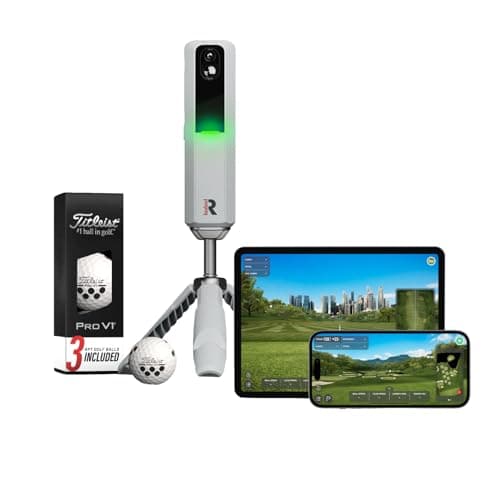 Rapsodo MLM2PRO Mobile Launch Monitor + Golf Simulator,Grey