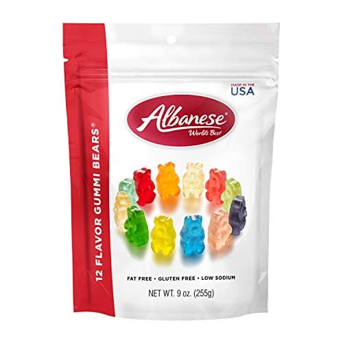Oursons gélifiés Albanese 12 saveurs