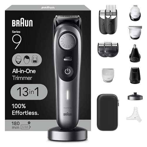 Braun 9-in-1 All-in-One Beard Trimmer and Hair Clipper MGK 5280 平行進口 ...