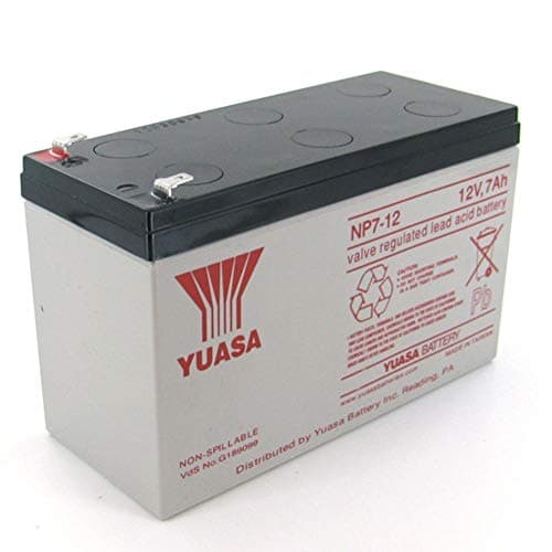 Batterie au plomb-acide scellée Yuasa NP7-12 12V 7Ah