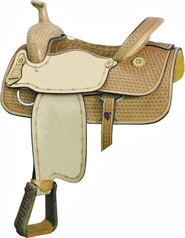 Used 13.5" Billy Cook Saddlery Team Roping Saddle