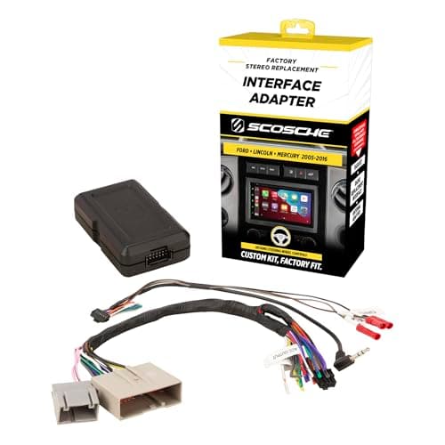 Scosche FD16B Wiring Harness Compatible w/ Non-Amp 1998-2011 Ford ...