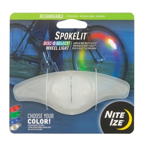 Nite Ize SpokeLit® LED Wheel Light - Disc-O Select™ - Walmart.com
