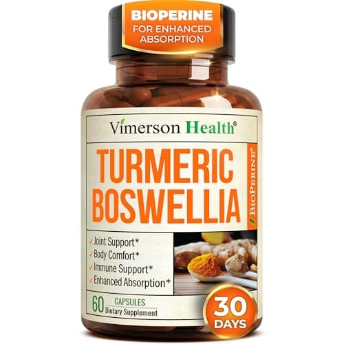 Sports Research cúrcuma y boswellia con bioperine